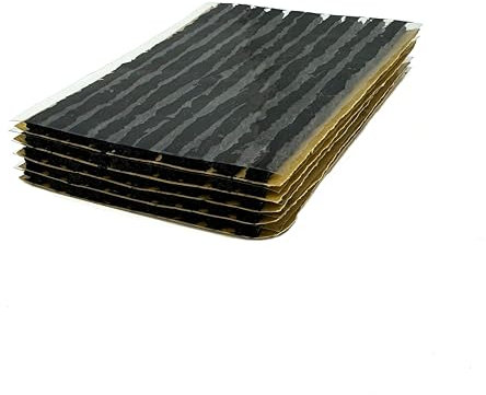 ZERINT TS-135D50 Emergency Tubeless Tire Puncture Repair Strips Tire Repair Strings Tire Plugs for Car Truck Motorbike Bike (3.5 x 100 mm Black 50 strips)