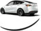 GOQELK Tesla Model Y Heckspoiler aus mattem Kohlefaser，Tesla Model Y Spoiler Heckspoiler Flügel Lippe Matt Kohlefaser für 2020 2021 2022Stilvolles Zubehör für mehr Leistung und Ästhetik
