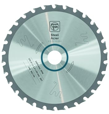FEIN Premium-Kreissägeblatt für Stahl für FEIN Akku-Handkreissäge F-IRON Cut 57 AS Ø 150 mm., für kalte, schnelle Geradschnitte in Stahl. 30 Zähne, Aufnahmebohrung 20 mm, Schnittbreite 1,2 mm