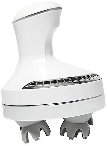 HOMSFOU Masajeador Rascador De Cabeza Herramienta De Masaje Para La Cabeza Rascador De Cuero Cabelludo De Masaje Control Remoto Para Bragas Herramienta Raspadora Abs Cargador