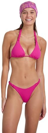 Noidinotte - Costume Mare Donna Triangolo Treccia - XL Fucsia
