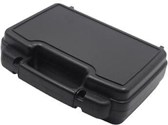 Baoblaze Plastic Tool Storage Box with Handle Hard Carrying Case Drop Resistant Versatile Hardware Organizer for Workman, 26.5x21x8cm
