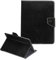 QUARKZMAN Custodia Universale per Tablet da 8 Pollici, Custodia Protettiva Folio in Pelle Pu per Tablet Touchscreen da 8,0-8,7 Pollici, Nera