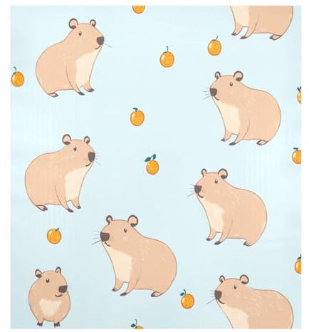 JUMBEAR Cute Capybara Dishwasher Magnet Cover Waterproof Magnectic Sticker Refrigerator Magnet Decor Home Cabinet Decals Appliances Stickers for Home Kitchen 23x26