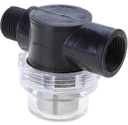 MEAKTSMI 1/2 Gartenbewässerungsschlauchfilter Landwirtschaftliche Bewässerung Verunreinigungen Vorfilter Aquarium Wasserpumpenfilter 50 Mesh Sieb