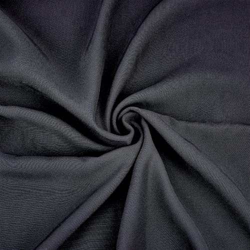 HOBBIESAY 3.28 Yards Chiffon Fabric 59'' Sheer Soft Draping Fabric Black Chiffon Lining Fabrics Apparel Bridal Dresses Sewing DIY Crafts Accessories for Women Dresses Skirts Blouses