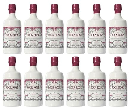 Dunnet Bay Distillery Rock Rose Old Tom Gin Pink Grapefruit trocken Schottland inkl. FeinWert E-Book (12 x 0.7 l)