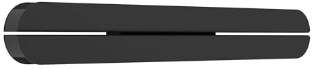 EGLO LED Wandlampe außen Vascella Outdoor Wandleuchte | mit indirekter Beleuchtung, Wandspot aus Edelstahl in Schwarz, Außenlampe warmweiß - kaltweiß, IP44, 60 cm