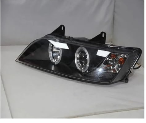Kompatibel for 1996-2002 Jahr Z3 Kopf Lampe Angel Eyes Auto Scheinwerfer S/N