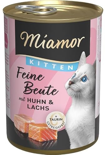 Miamor Dose Feine Beute Kitten Huhn & Lachs 400g