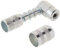 Lumax LX-1404 Silber 90 Grad Fettkupplung für schwer zugängliche Fettfittings an Autos, LKWs, Landwirtschaften Ideal zur Schmierung von Front- und Allradfahrzeugen