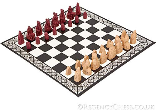 ZOTOYI Miniature Chess Set - Historical/Viking - 2 Players - Age 8+