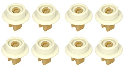 Zanussi Dishwasher Lower Basket Wheels. Genuine part number 50279059005