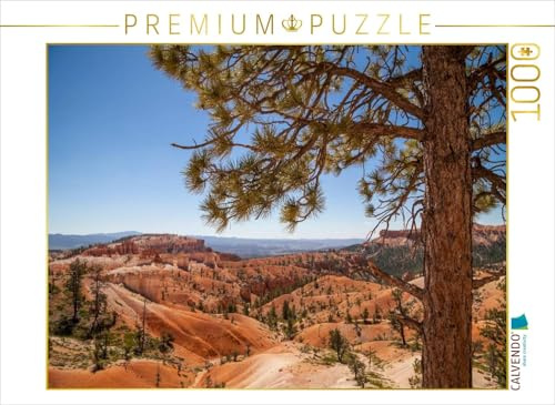 CALVENDO Puzzle Bryce Canyon Blick über das Tal | 1000 Teile Lege-Größe 64 x 48 cm Foto-Puzzle für glückliche Stunden