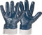 12 Paar Nitril beschichtete Handschuhe Stronghand *FULLSTAR* natur/blau