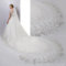 Brautschleier Schleier Hochzeit Braut Schleier Weiß Elfenbein Lange Dom Kristall Pailletten Spitze Kante Hochzeit Zubehör mit Kristall Frei Kamm, White, 3 * 3m