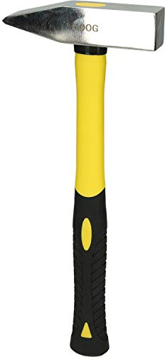 Edelstahl Schlosserhammer mit Fiberglasstiel, 1500G