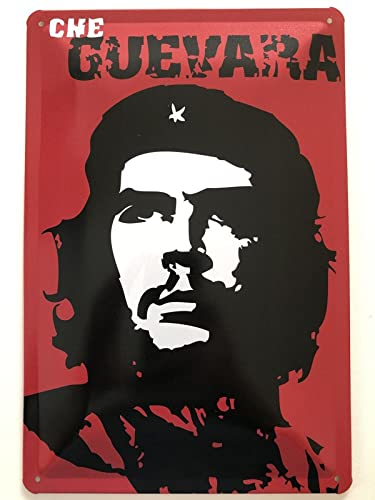 Blechschild 20x30cm gewölbt Che Guevara Cuba Revolution Kuba Deko Geschenk Schild