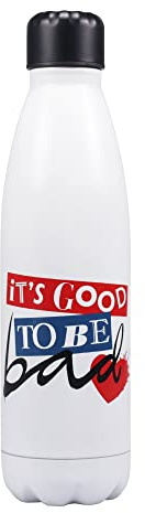 Half Moon Bay WTRBHQ01 Wasserflasche, Trinkflasche, Edelstahl