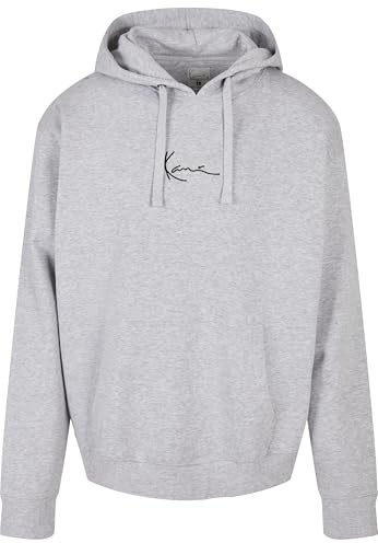 Karl Kani Männer KKMQ32061GRY Small Signature Hoodie ash Grey