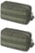 TRIWONDER Taktische Hüfttaschen, Molle Klein Tasche, Wasserdicht Gürteltasche Beutel für Camping Wandern Jagd (Grün - 2)