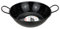 Enamel Kadai Wok Pan 32cm Enamel Non Stick Karahi Kadhai Kadai with Handles Flat Bottom Deep Frying Cooking Pan Serving Dish Heavy Duty Indian Samosa Deep Paella Pan (32cm)