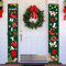 Bseical 2 Stück Weihnachten Banner Weihnachtsdeko Amerikanisch Weihnachtsdeko Aussen Neujahr Outdoor Indoor Girlande Hängen Banner Weihnachten Für Party Zuhause Veranda Fenster Wanddekoration (L)