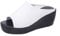 2022 ciabatte da giardino donna scarpe con zeppa ginnastica high heel women shoes sexy Pantofola Estiva Donna Pianta Larga Scarpe Da Spiaggia Donna Con Zeppa infradito zeppa scarp donna legger estiv