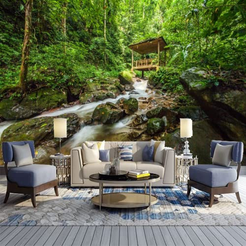 Ursprünglicher Tropischer Regenwald Fototapete, Yun Nan China Naturlandschaft Tapete für Wand, Wandbild Dekoration - für Wohnzimmer Schlafzimmer die Mauer 150 x 70 cm