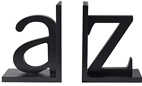 XIBANY Buchstützen, einfache und Moderne Buchstaben-Buchstütze, Büro-Bücherregal, Buchstütze, Buchstaben-Bücherregal, Ornament-Buchstützen, dekorativ Feito NA China