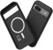 RhinoShield Case kompatibel mit [Pixel 8a] | SolidSuit - MagSafe-kompatibel -Stoßdämpfende & schlanke Schutzhülle mit Premium Finish - 3.5 Meter Fallschutz -Schwarz