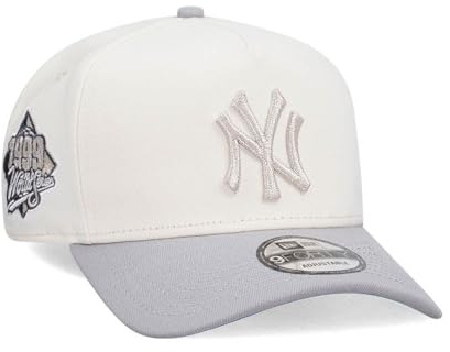 New Era New York Yankees World Series 1999 Chrome Metallic Two Tone Edition 9Forty A Frame Snapback Cap