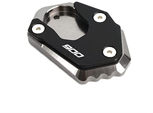 BAYDE Standverlängerungspolster Motorradständer Fußvergrößerer Seitenpolster Für Z900RS SE 2017 2018 2019 2020 2021 2022(Titanium)