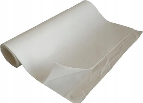 TAPHICEROS Selbstklebend Filzstoff, Weiß, 100cm x 150cm, Nadelfilz Superflex,Bespannstoff aus Filz,Meterware,Innenraumverkleidung Bezugsstoff Bastefilz für DIY Auto Box Liner
