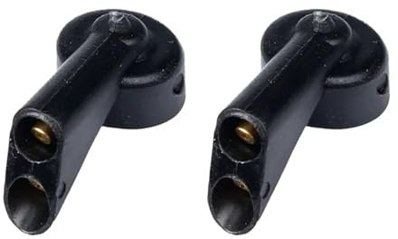 ZEMNLO Heckscheibenwischerarm-Waschdüse, Strahlspray, for Audi, A1 Mk1 A3 8p 8v A4 Kombi B6 B7 B8 B9 A6 Kombi C6 C7 C8 Q3 Q5 Q7 Scheibenwaschdüsen(2X)