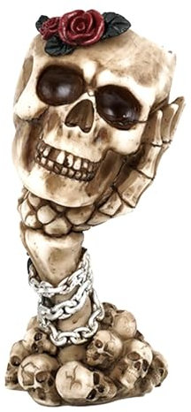 Skeleton Planter - Skull Decor, Skull Pots for Plants | Table Decor Skeleton Planter, Skull Decoration with Garden Decoration for Succulents, Indoor Plants and Flowers