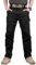 YAOBAOLE Pantalon Tactique Homme Pantalons Chasse Pantalon Militaire Homme Treillis Pantalons Cargo Noir XXL