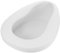 GOOHOCHY Bedridden Bedpan Emergency Urinal Travel Bed Pan Women's Potty Cap Urinal Plastic Easy to Cle