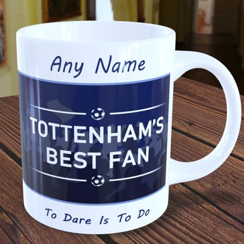 Personalised Tottenhams Mug - Best Fan Football Cup Gift