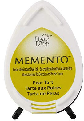 Tsukineko Memento Dew Stempelkissen Tau Drop Pad Birne Tart, Birnentörtchen, Einheitsgröße