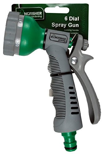 Kingfisher 6126DP 6 Dial Spray Gun - Grey