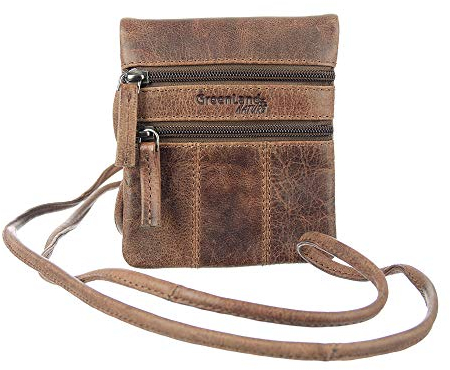 Greenland Nature Montana Umhängetasche Leder 12 cm