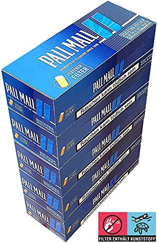 Zigarettenhülsen Pall Mall Smooth Taste Extra 1.000 Stück