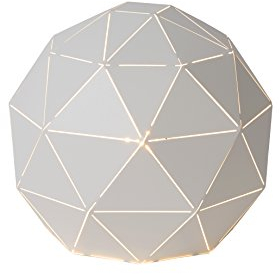 Lucide OTONA - Tischlampe - Ø 25 cm - 1xE27 - Weiß