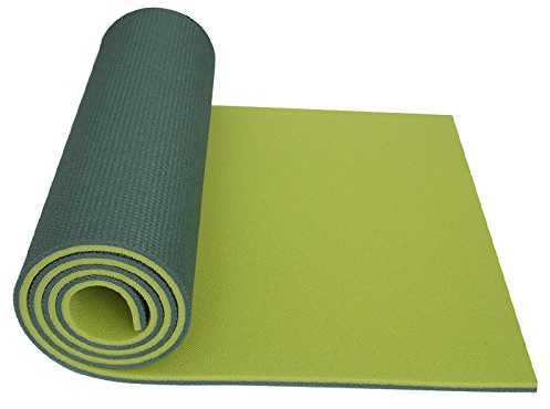 Yate Isomatte 12 mm – Zweischicht-Campingmatte aus Schaumstoff, 180×50 cm – leicht, wasserdicht & mit Elastikbändern – für Camping, Wandern, Sport & Yoga – Made in EU (hellgrün/dunkelgrün)