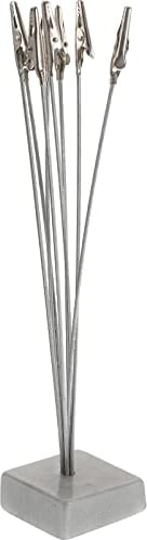 VORCOOL 8-Zweig Baum Stil Foto Halter Karte Hinweis Memo Clip (Silber)