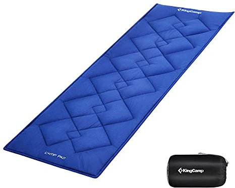 KingCamp Feldbettauflage Camp Pad Camping Klappbett Bezug Decke 100% Baumwolle M