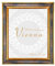 BIRAPA Vienna Cadre photo sous verre en bois massif Bleudoré 40 x 50 cm