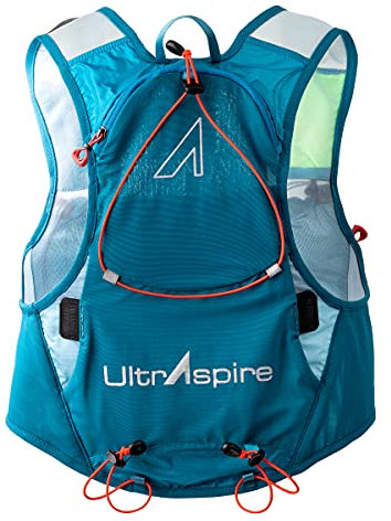 Ultraspire Alpha Unisex Race Vest Trinkrucksack - 5.0 Blau, Größe S