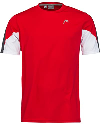 HEAD Herren Blusen & T-Shirts, Rot, M EU